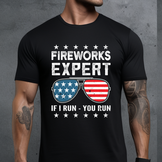 Firework Expert Tee