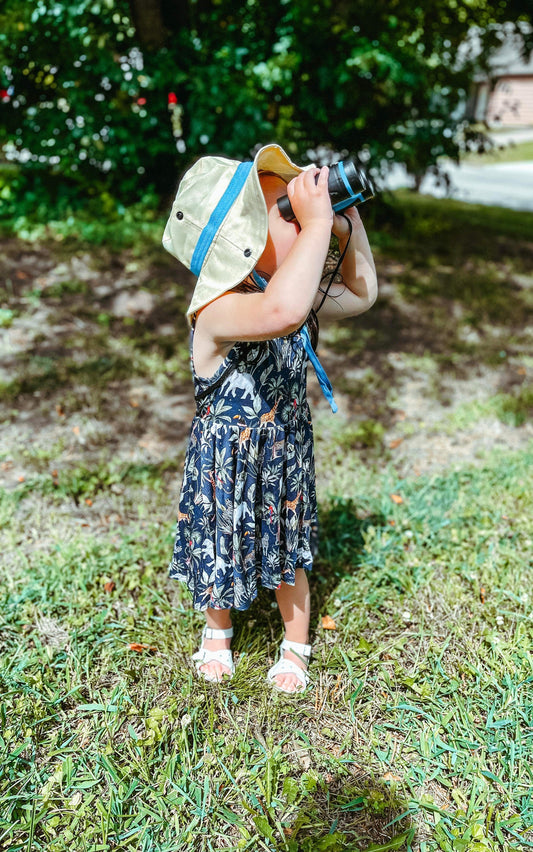 Midnight Safari Tank Toddler Dress