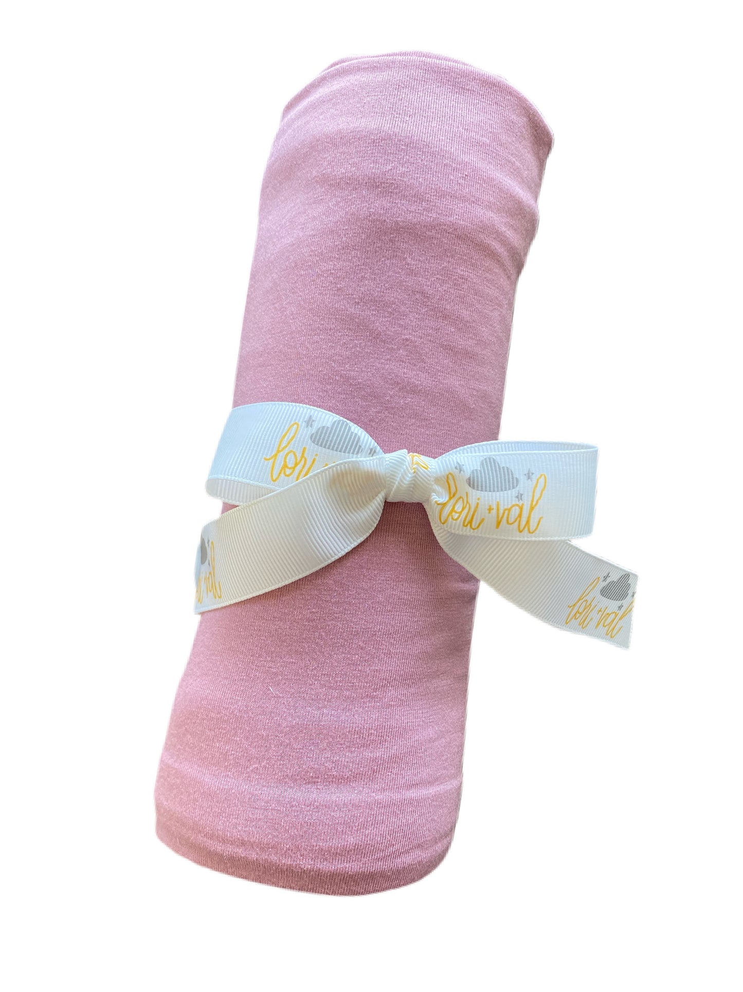 Dusty Rose Swaddle Blanket