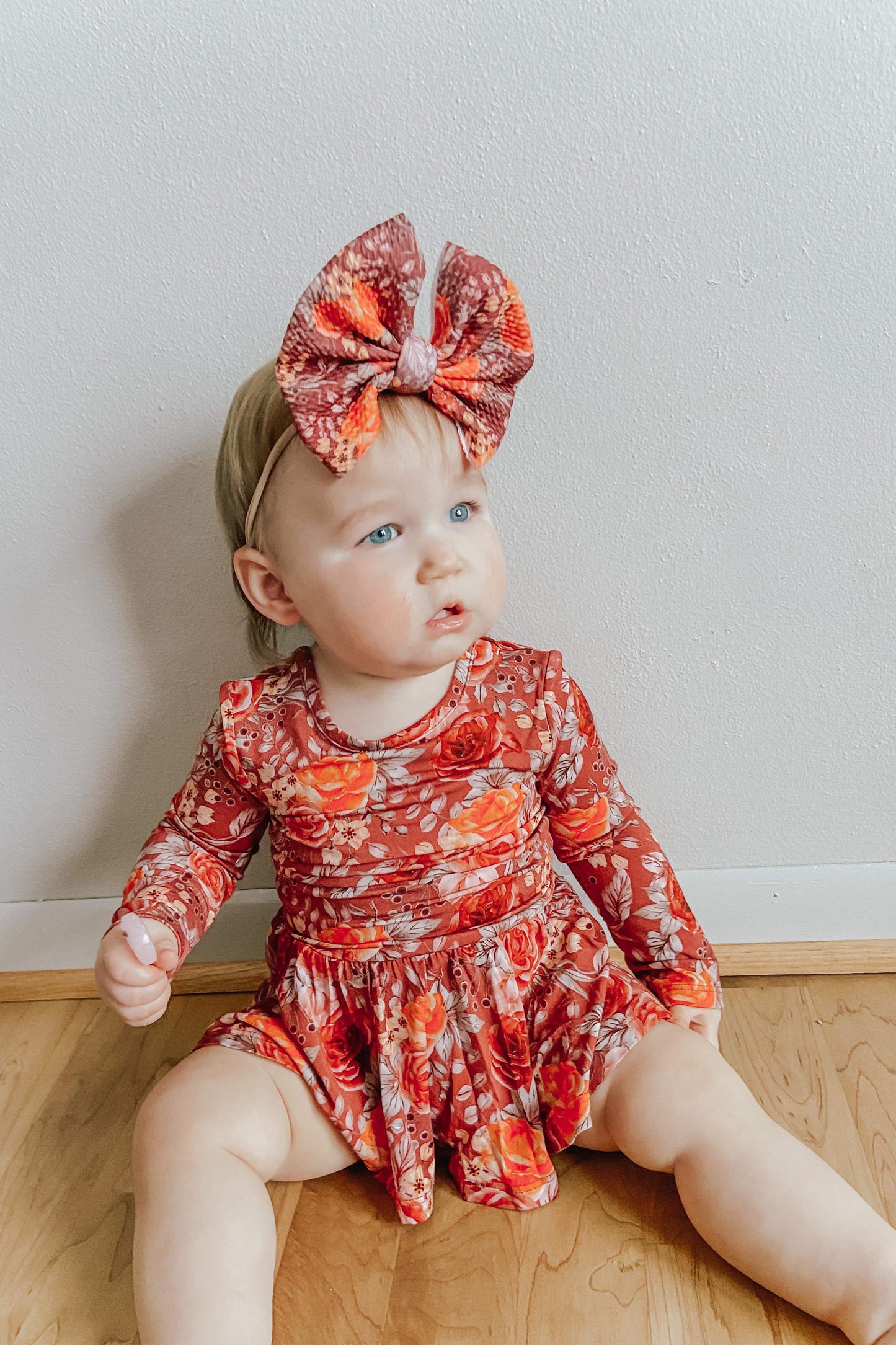 Rustic Rose Bodysuit Dress