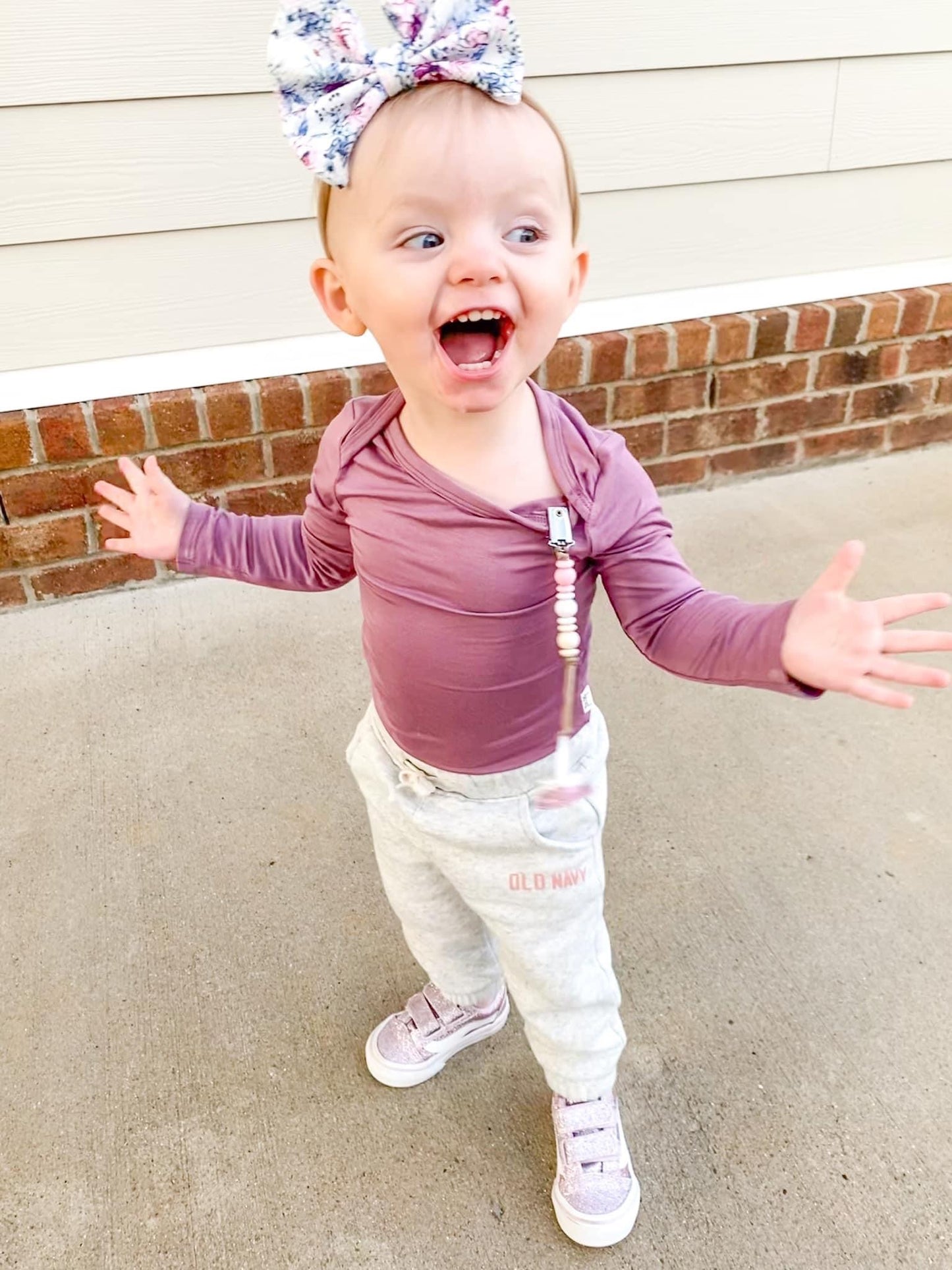 Amethyst Long Sleeve Bodysuit