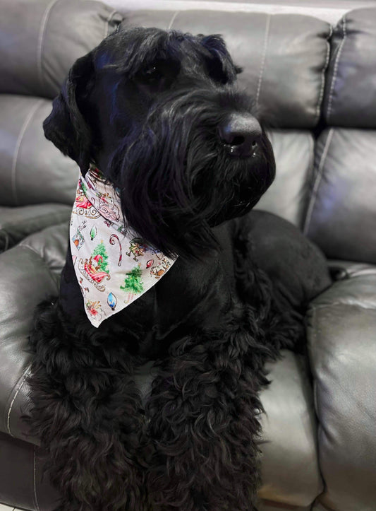 Sleigh All Day Dog Bandana