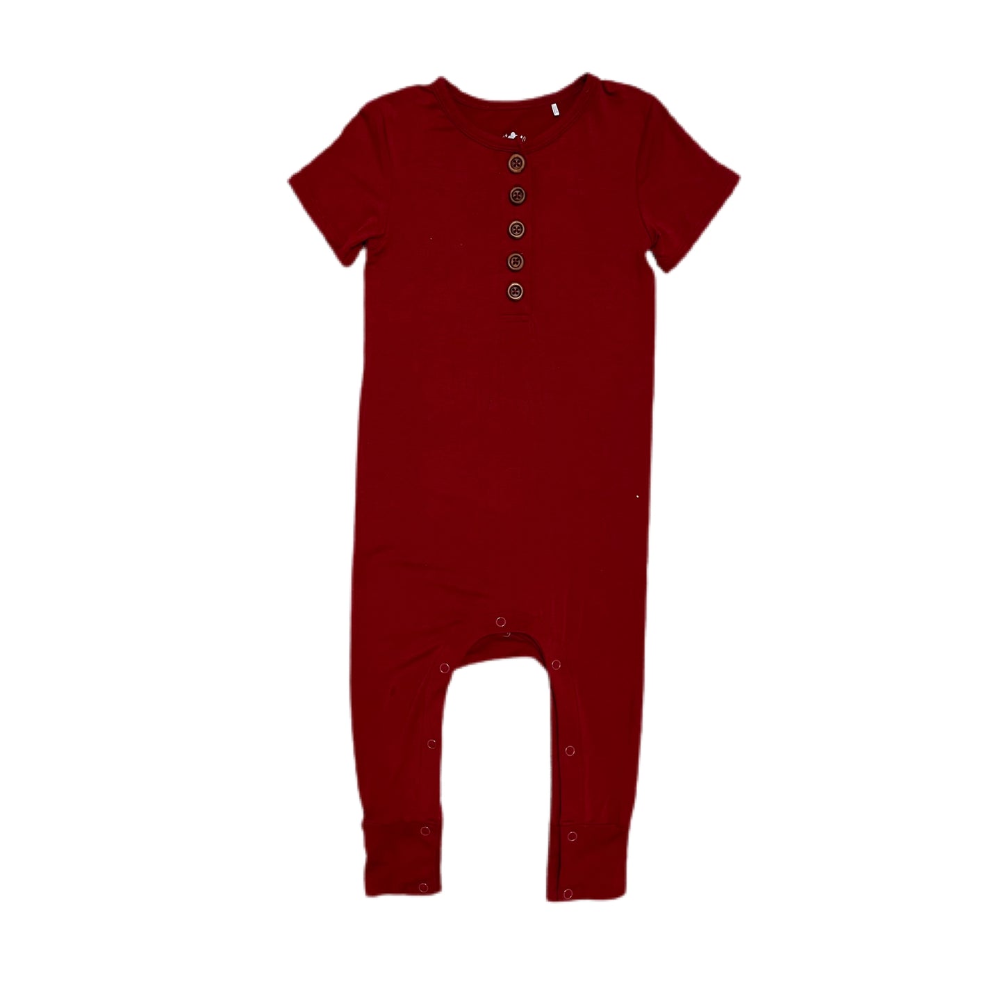 Ruby Short Sleeve Henley Romper