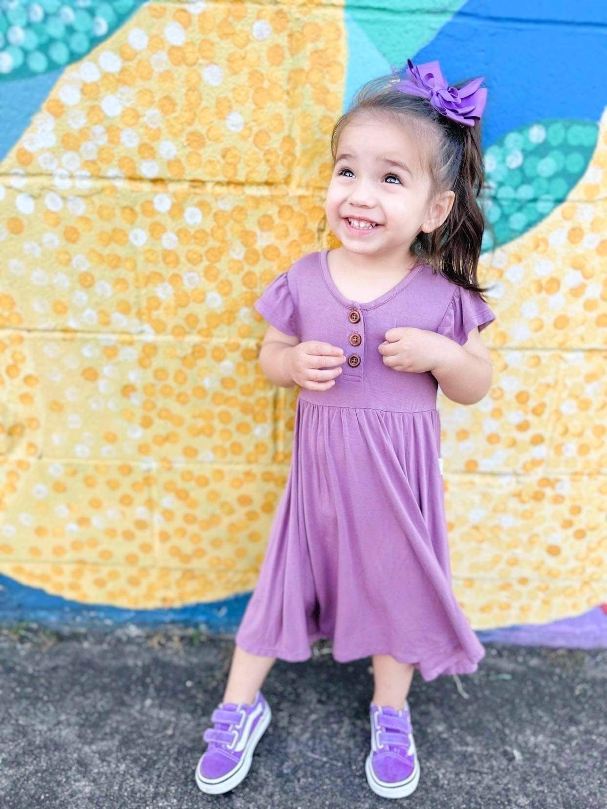 Amethyst Toddler Dress